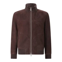 Arma Jacke aus Lammleder braun Übergangsjacke