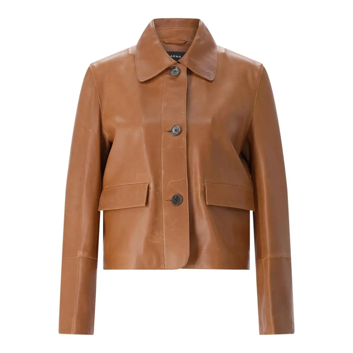 Arma Jacke Fem aus Leder braun Lederjacke