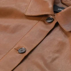 Arma Jacke Fem aus Leder braun Lederjacke