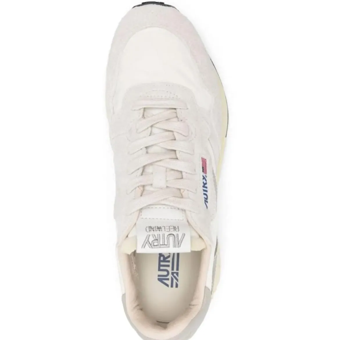 Autry International baskets reelwind 3 Creme Low-Top-Sneaker