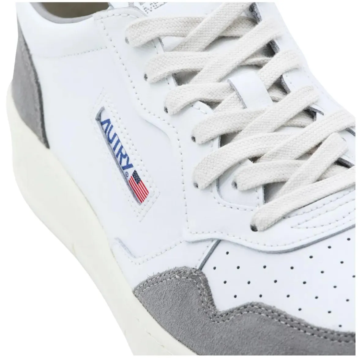 Autry International Sneaker Medalist Low Grau Low-Top-Sneaker