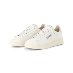 Autry International Sneaker Dallas Low Creme Schnürschuhe