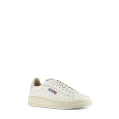 Autry International Sneaker Dallas Low Creme Schnürschuhe