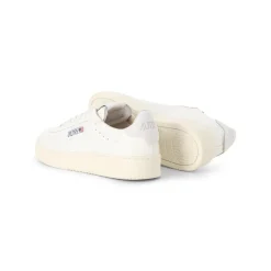 Autry International Sneaker Dallas Low Creme Schnürschuhe