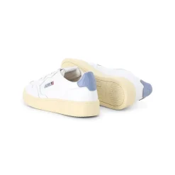 Autry International Sneaker Medalist aus Leder 22 wht/black Schnürschuhe
