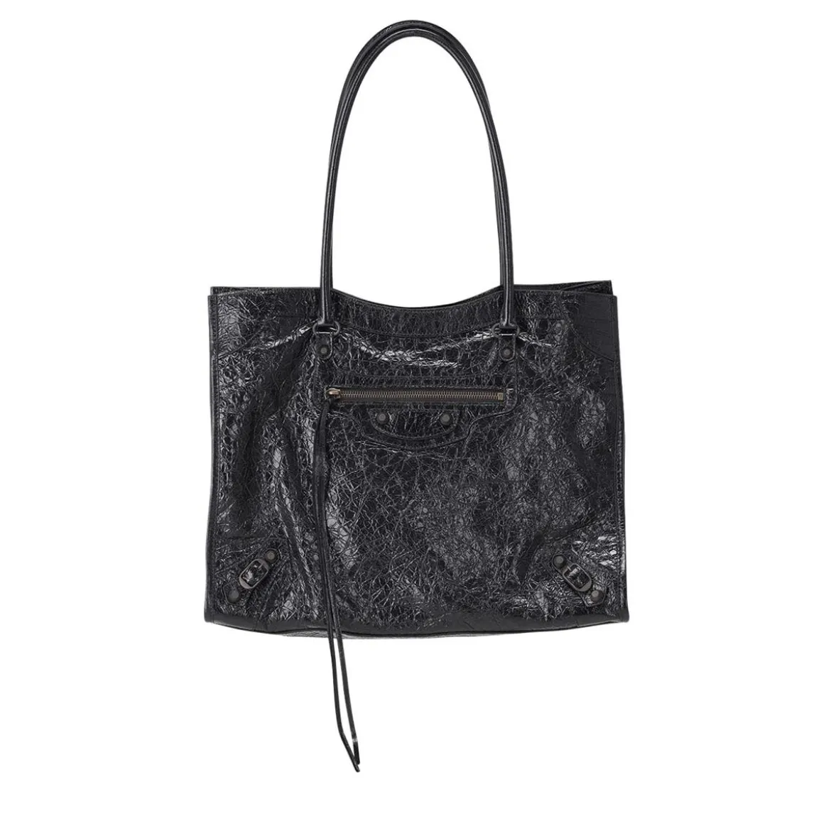 Balenciaga Handtasche aus Leder schwarz Tote