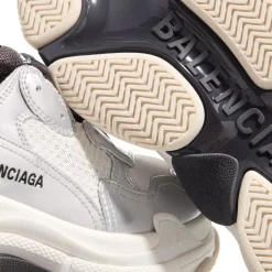 Balenciaga Triple S Metallic 8191 black/white/silver Low-Top-Sneaker