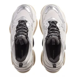 Balenciaga Triple S Metallic 8191 black/white/silver Low-Top-Sneaker