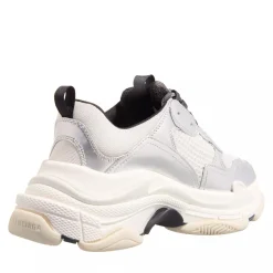 Balenciaga Triple S Metallic 8191 black/white/silver Low-Top-Sneaker