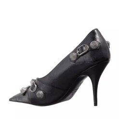 Balenciaga Womens Cagole 90mm Pump Black Pumps