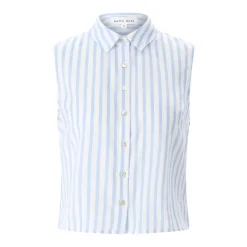 Bella Dahl Gestreifte Bluse blau Bluse