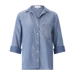 Bella Dahl Leichte Hemdbluse blau Bluse