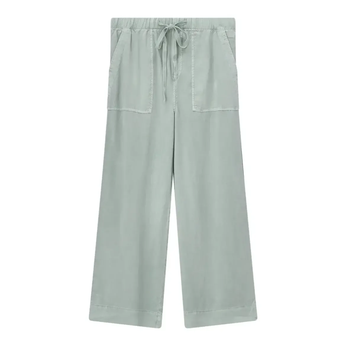 Bella Dahl Weite Stoffhose grün Stoffhose