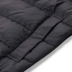 Belstaff Daunenjacke mit Strickärmeln schwarz Strickjacke