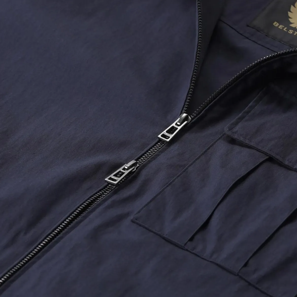 Belstaff Jacke mit Logo beige Übergangsjacke