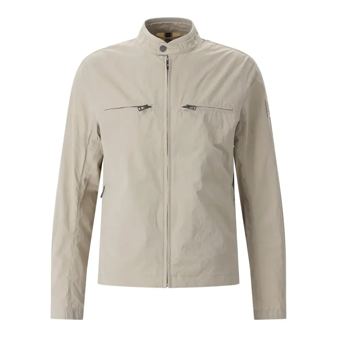Belstaff Jacke mit Logo braun Übergangsjacke
