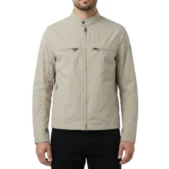 Belstaff Jacke mit Logo braun Übergangsjacke
