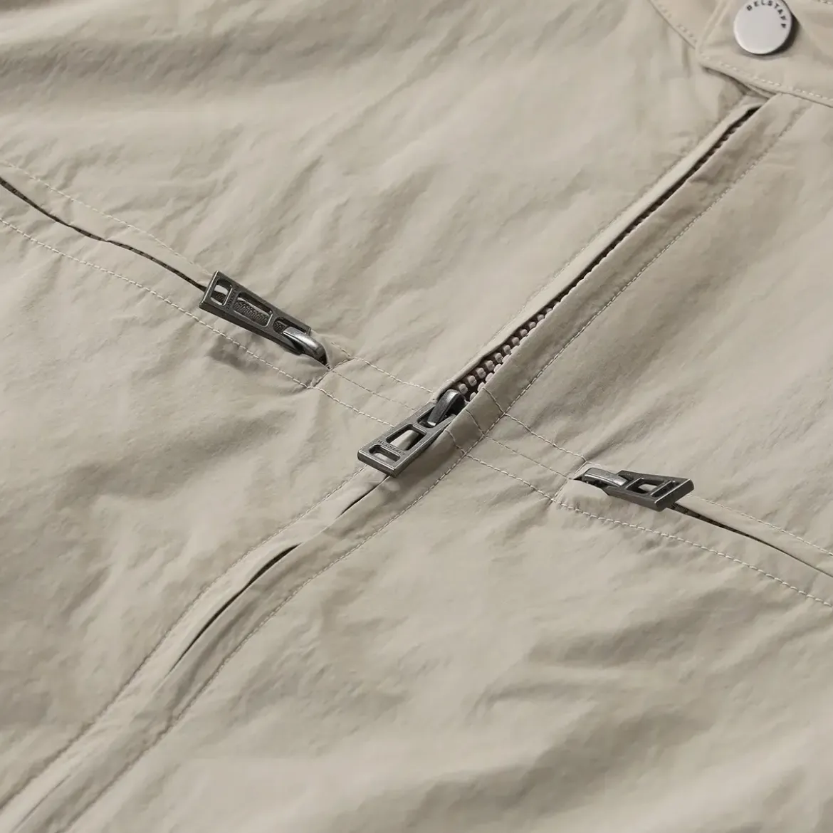 Belstaff Jacke mit Logo braun Übergangsjacke