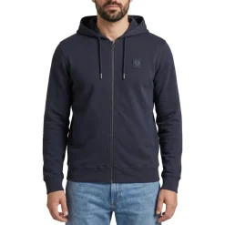 Belstaff Sweatjacke aus Baumwolle dunkelblau Übergangsjacke