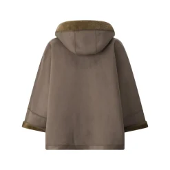 Betta Corradi Wendejacke mit Kapuze grau Übergangsjacke