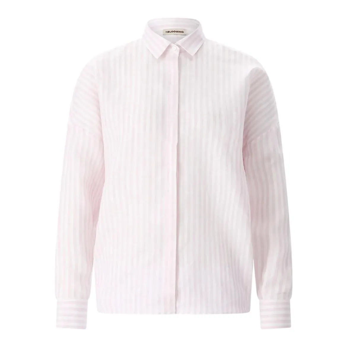 Blooming Gestreifte Hemdbluse Erice pink Bluse