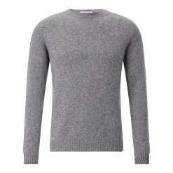 Boglioli Pullover aus Wolle & Kaschmir grau Pullover