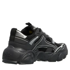 Buffalo Cld Run Jog Black/Silver Low-Top-Sneaker