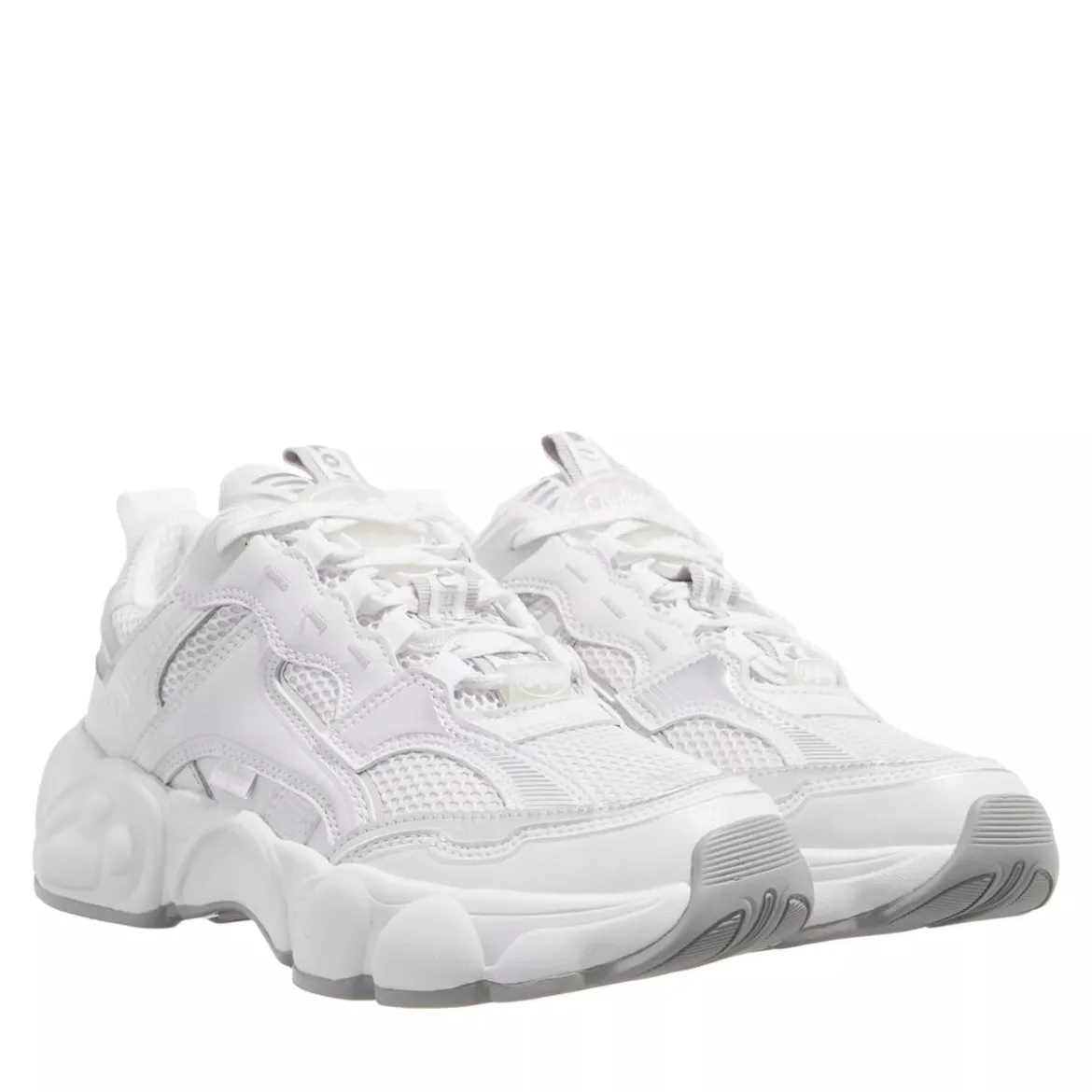 Buffalo Cld Run White/Silver Low-Top-Sneaker