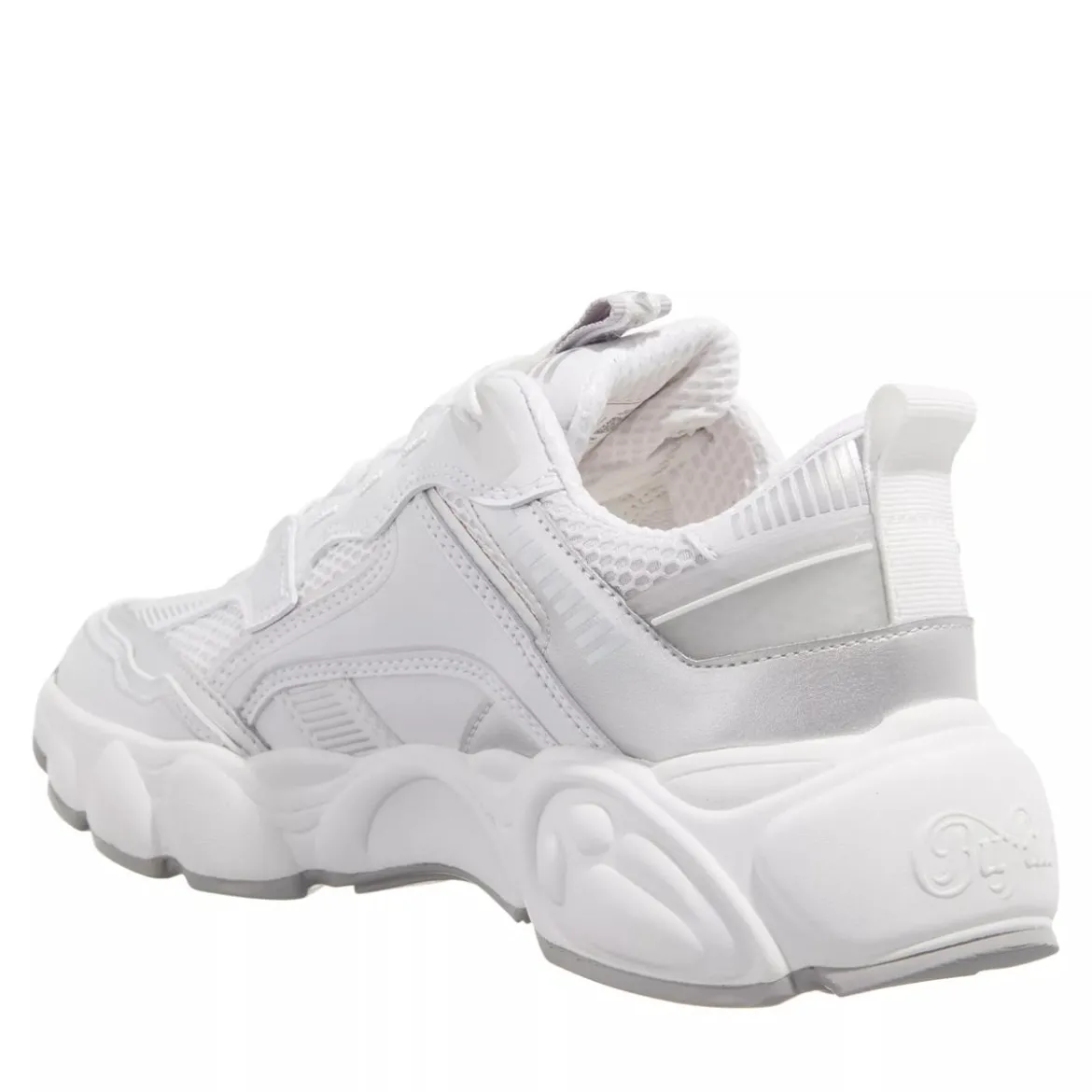 Buffalo Cld Run White/Silver Low-Top-Sneaker