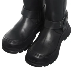 Buffalo Roam Biker Hi Black Stiefeletten