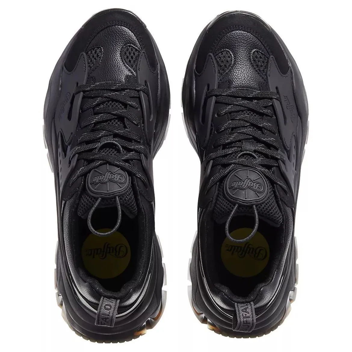 Buffalo Trail One Black Low-Top-Sneaker