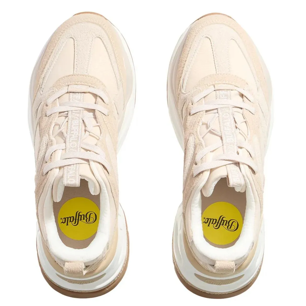Buffalo Triplet M Beige/Cream Low-Top-Sneaker