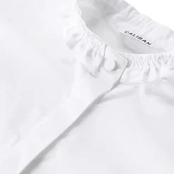 CALIBAN Bluse aus Baumwollmix weiß Bluse