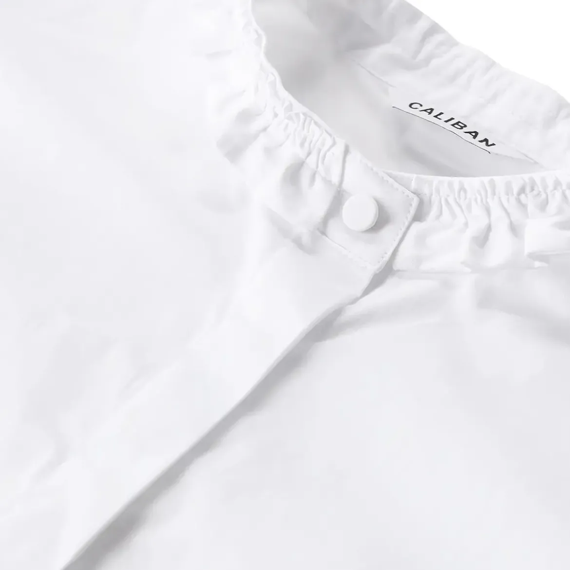 CALIBAN Bluse aus Baumwollmix weiß Bluse