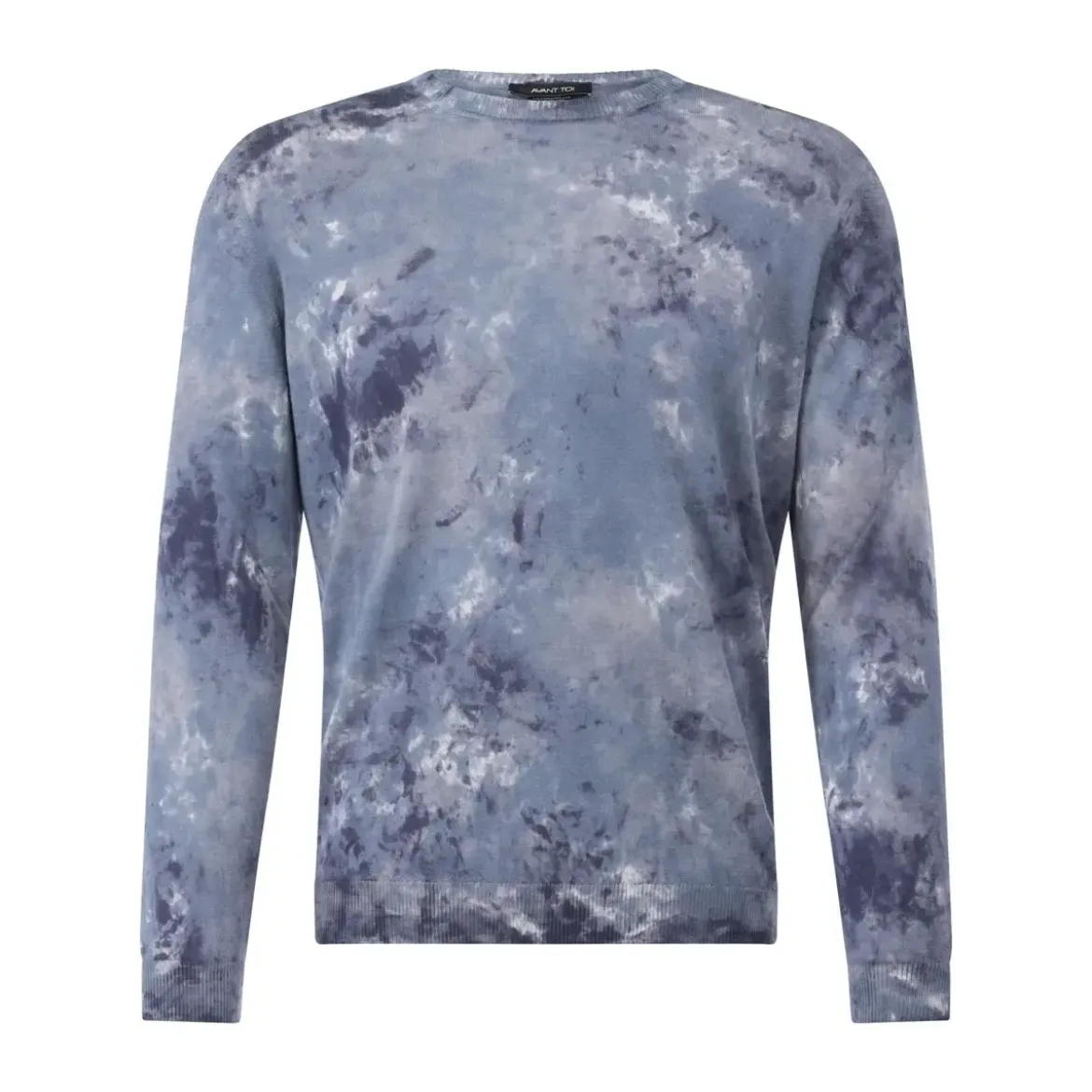 CALIBAN Dünner Pullover mit Kaschmir blau Pullover