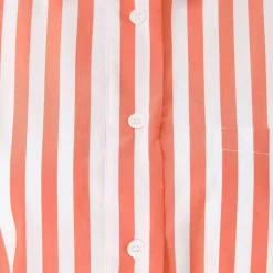 CALIBAN Gestreifte Hemdbluse orange Bluse