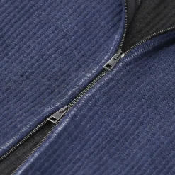 CALIBAN Strickjacke aus Wolle & Kaschmir blau Übergangsjacke