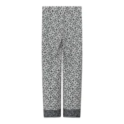 Cambio Allison creme/blue geometric Hose