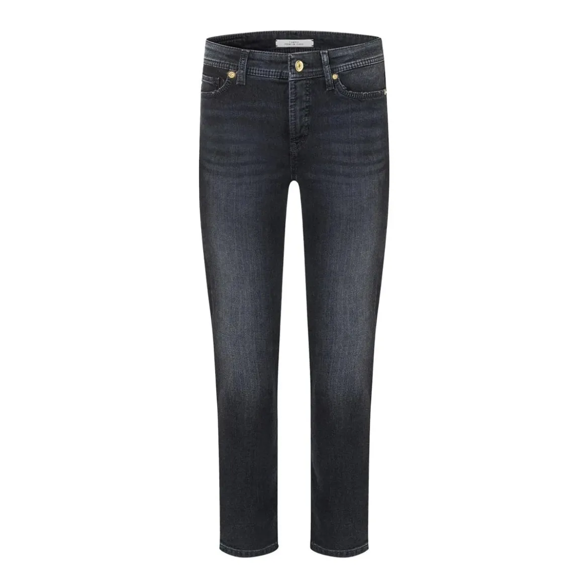 Cambio Cropped Jeans Piper Anthrazit Cropped-Jeans