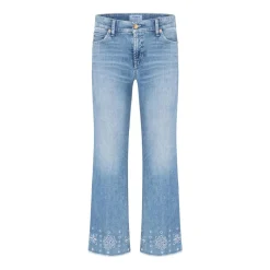 Cambio Flared Jeans Francessca blau Ausgestellte Jeans
