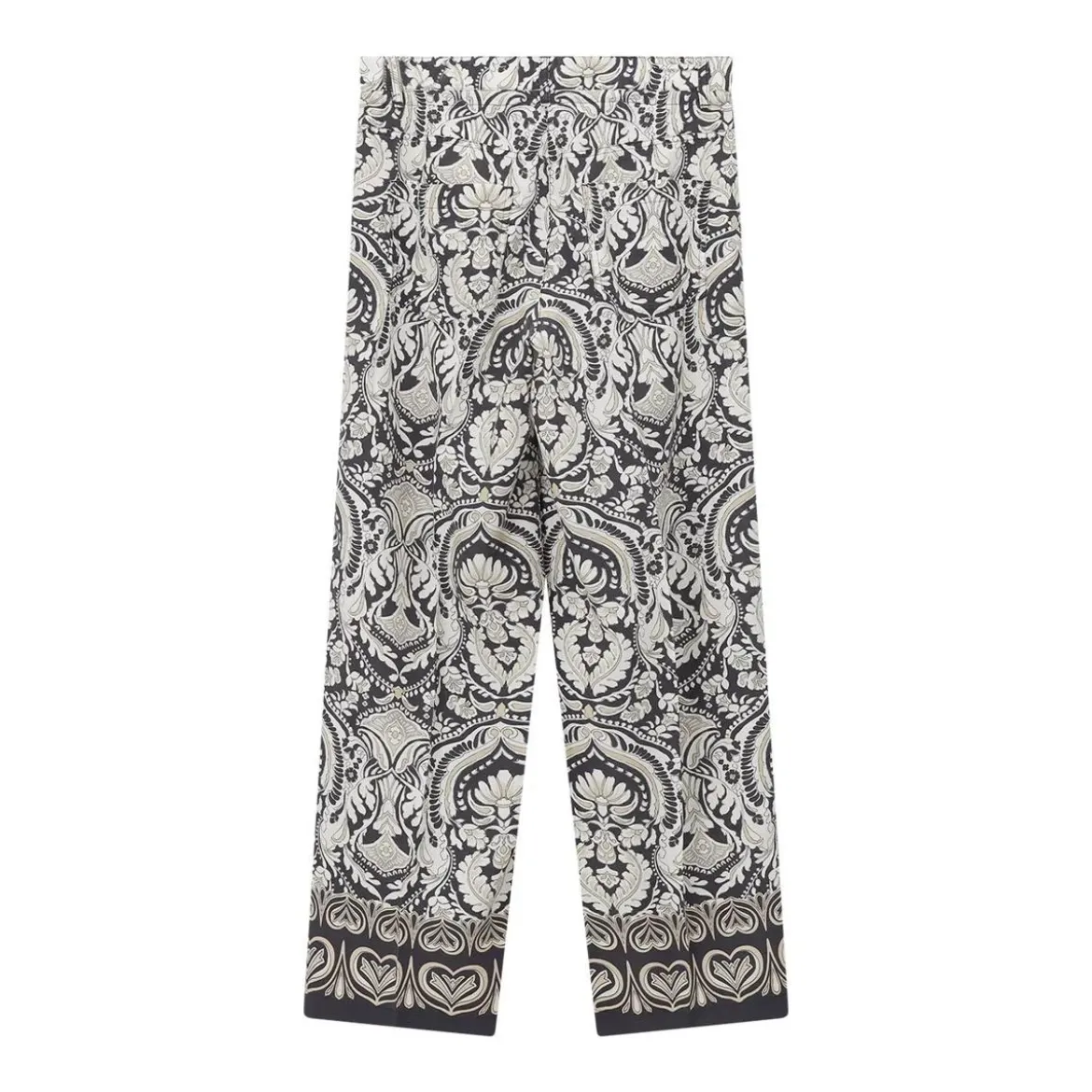 Cambio Hose Adrienne mit floralem Muster mehrfarbig Hose