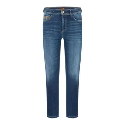 Cambio Slim-Fit Jeans Piper Short Blau Slim-Fit-Jeans