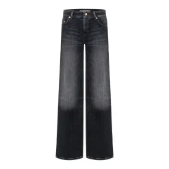 Cambio Wide-Leg Jeans Tess Dunkelgrau Wide Leg Jeans
