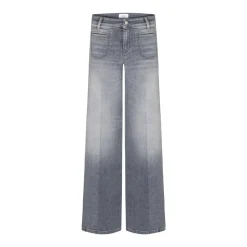 Cambio Wide Leg Jeans Tess grau Wide Leg Jeans