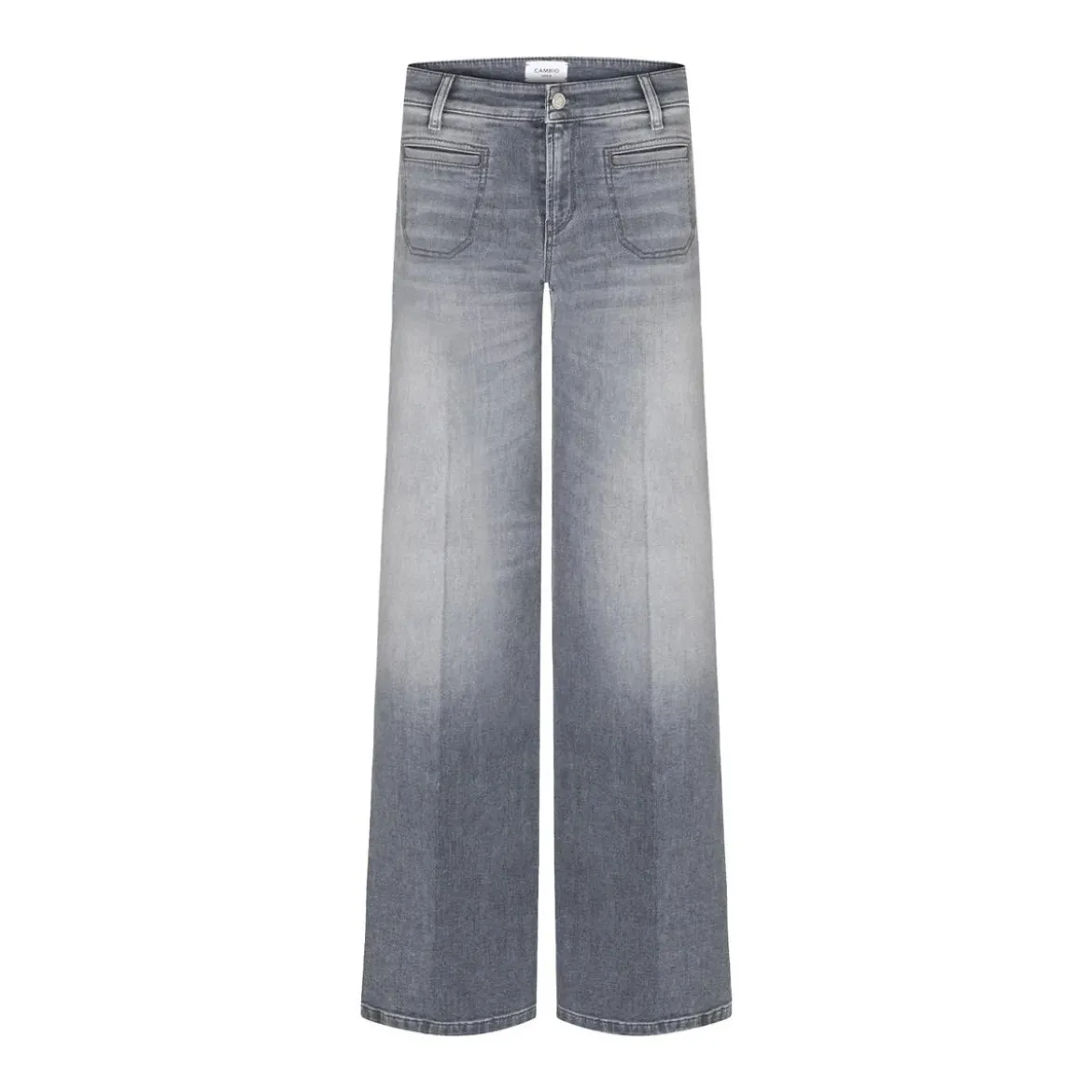 Cambio Wide Leg Jeans Tess grau Wide Leg Jeans