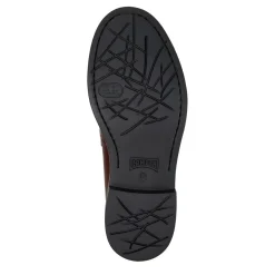 Camper Bei Dean, einem zeitlosen Unisex-Stil, trifft Trad burgund Schnürschuhe