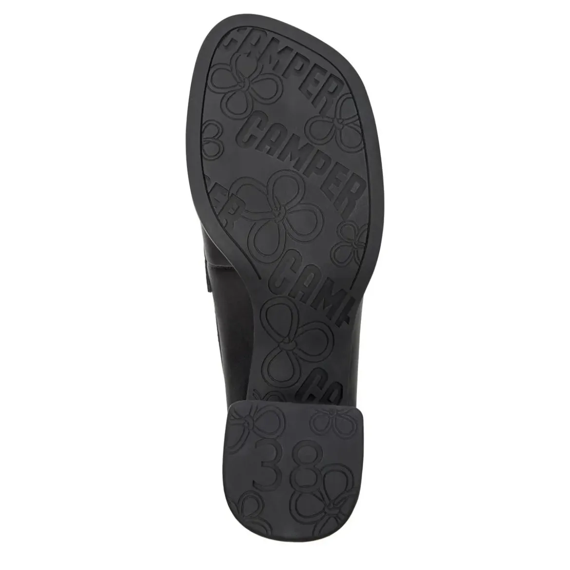 Camper Der neue feminine Absatzschuh für den Alltag ist i schwarz Bootsschuhe