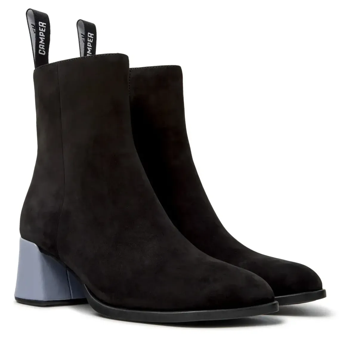 Camper Der neue feminine Absatzschuh für den Alltag ist i schwarz Stiefel