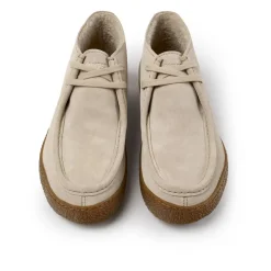 Camper Der Peu Terreno ist ein lässiger Schuh mit Rundumn hellbeige Stiefeletten