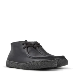Camper Der Peu Terreno ist ein lässiger Schuh mit Rundumn schwarz Stiefel